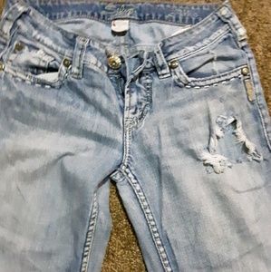 Silver jeans 33 long